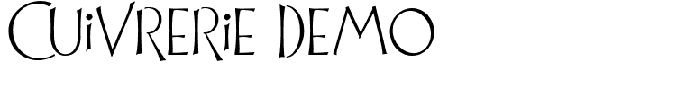 Cuivrerie Demo