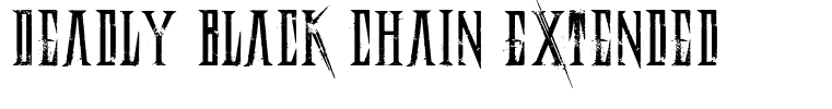 Deadly Black Chain Extended