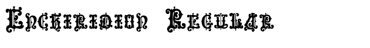 Enchiridion Regular