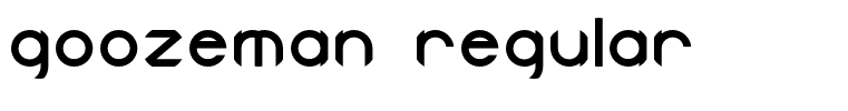 Goozeman Regular