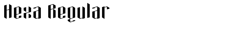 Hexa Regular