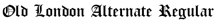Old London Alternate Regular