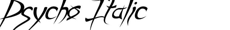 Psycho Italic