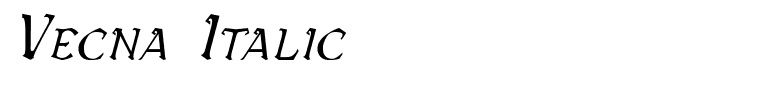 Vecna Italic
