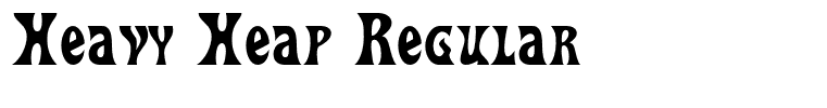 Heavy Heap Regular