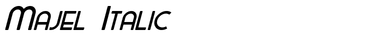Majel Italic