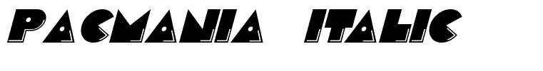 Pacmania Italic