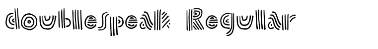 doublespeak Regular