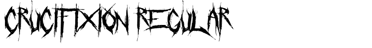 Crucifixion Regular