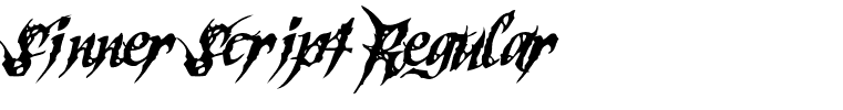 Sinner Script Regular