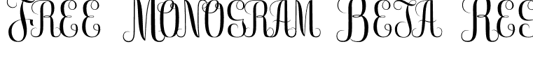 Free Monogram Beta Regular