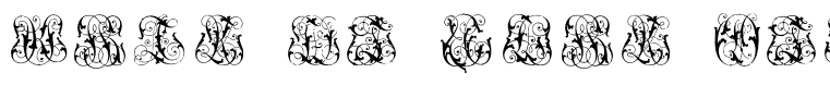 Hard to Read Monograms Regular