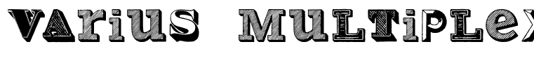 Varius Multiplex Personal Edition Regular