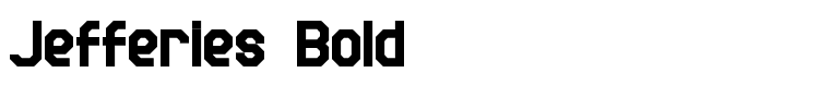 Jefferies Bold
