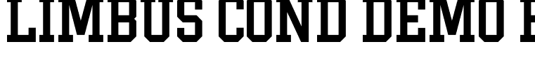 Limbus Cond Demo Bold