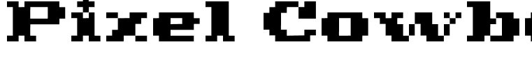 Pixel Cowboy  Regular