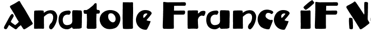 Anatole France iF Normal reduced