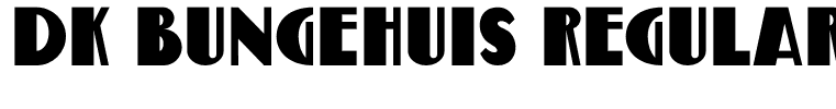 DK Bungehuis Regular