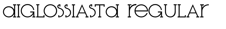 DiglossiaStd Regular