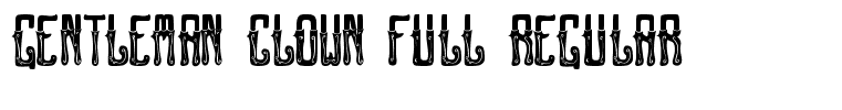 GENTLEMAN CLOWN FULL Regular