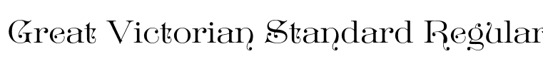 Great Victorian Standard Regular