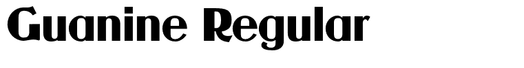 Guanine Regular
