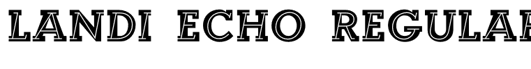 Landi Echo Regular
