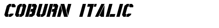 Coburn Italic