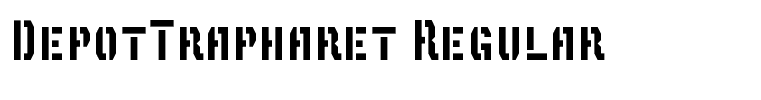 DepotTrapharet Regular