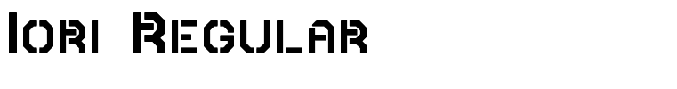 Iori Regular