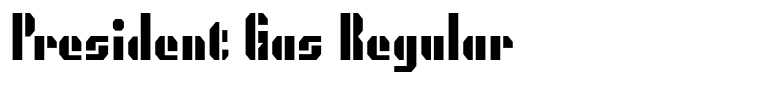 President Gas Regular