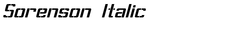 Sorenson Italic