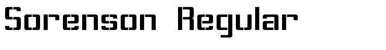 Sorenson Regular