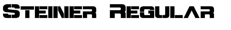 Steiner Regular