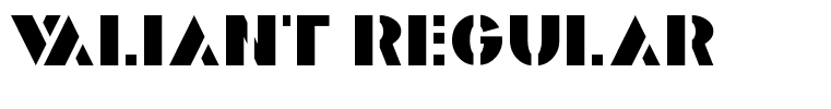 Valiant Regular
