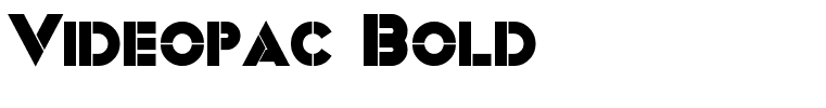 Videopac Bold