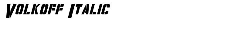 Volkoff Italic