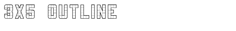 3x5  Outline