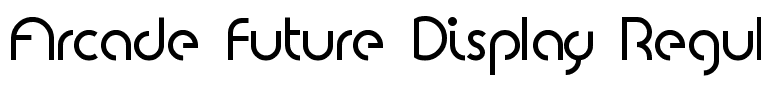Arcade Future Display Regular