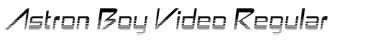 Astron Boy Video Regular