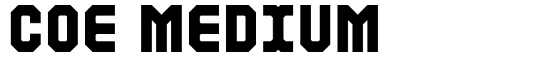 Coe Medium