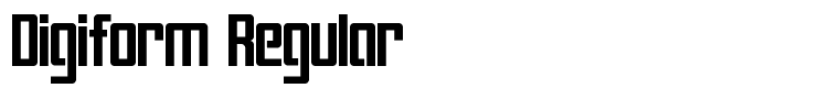 Digiform Regular