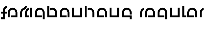 FertigBauHaus Regular