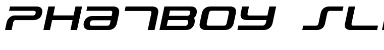 PhatBoy Slim Bold Italic