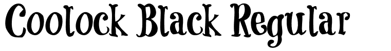 Coolock Black Regular