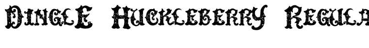DinglE HuckleberrY Regular