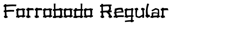 Forrobodo Regular
