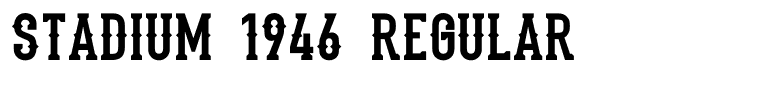 Stadium 1946 Regular