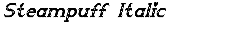 Steampuff Italic