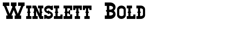 Winslett Bold